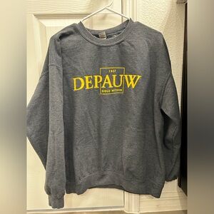 DEPAUW sweatshirt
Gray
